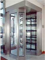 ClearSec Full-Height Turnstile & Transparent Rotor Wings