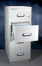 Profile NT 120-25 Fire-Resistant 4-Drawer Filing Cabinet